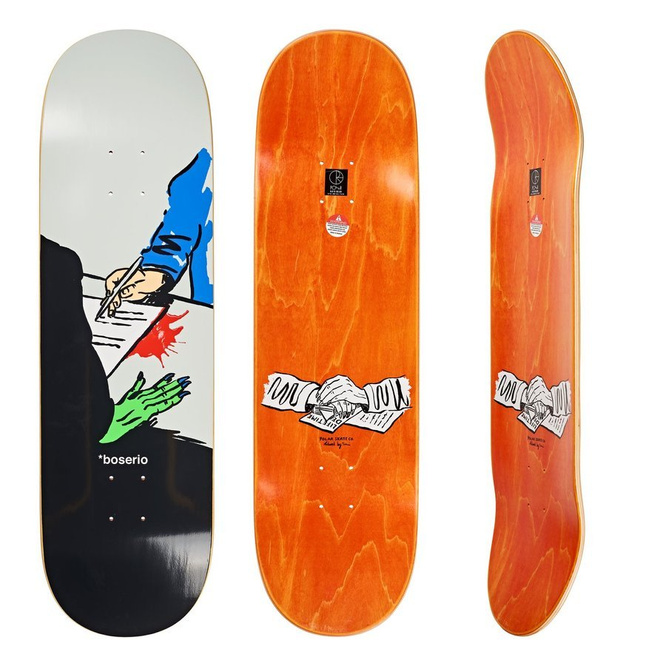 Polar Skate Co. board Nick Boserio Liftime Deal 9.0"
