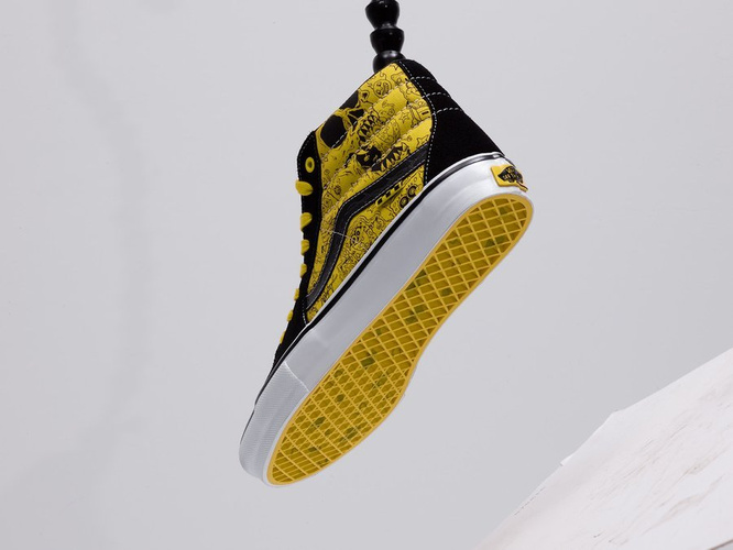Vans Skate x Spongebob Sk8-Hi (Black / Yellow / White)