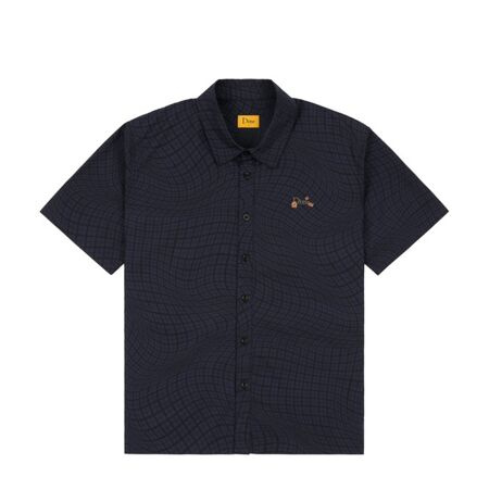 Dime Warp Leafy Shirt (Navy)