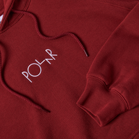 Polar Skate Co. sweatshirt Default Hoodie (Rich Red)