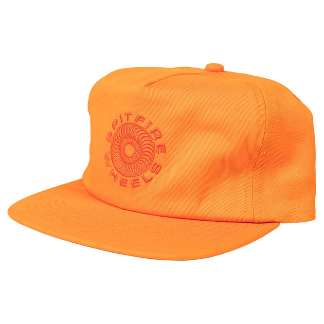 Spitfire Classic 87' Swirl Snapback (Orange / Red)