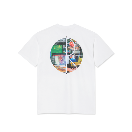 Polar Skate Co. Ourselves Collage Fill Logo Tee (White)