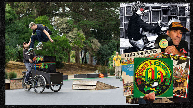 AntiHero Skateboards x Greensleeves 45rpm Adapter