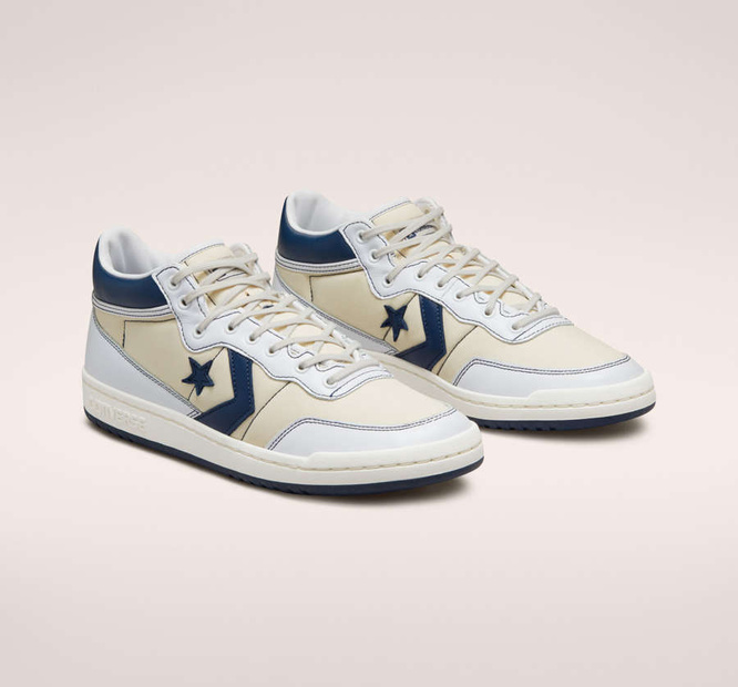 Converse CONS x Sage Elsesser Fastbreak Pro Mid (White / Navy / Egret)
