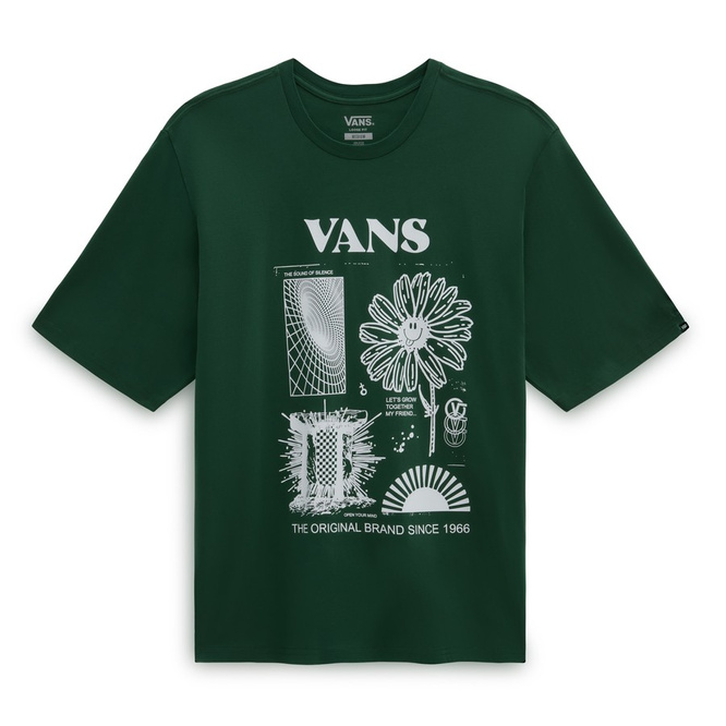 Vans Open Garden Loose Tee (Dark Green)