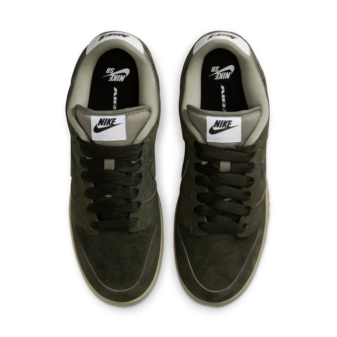 Nike SB Dunk Low Pro B (Sequoia / Light Army / White)