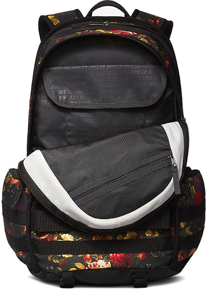 NIKE SB RPM Graphic Backpack (Black / Floral)