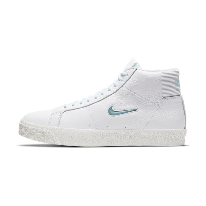 Nike SB Zoom Blazer Mid Premium (White / Glacier Ice / White / Summit White)