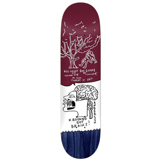 Krooked Manderson Lovers board 8.38" x 31.7"