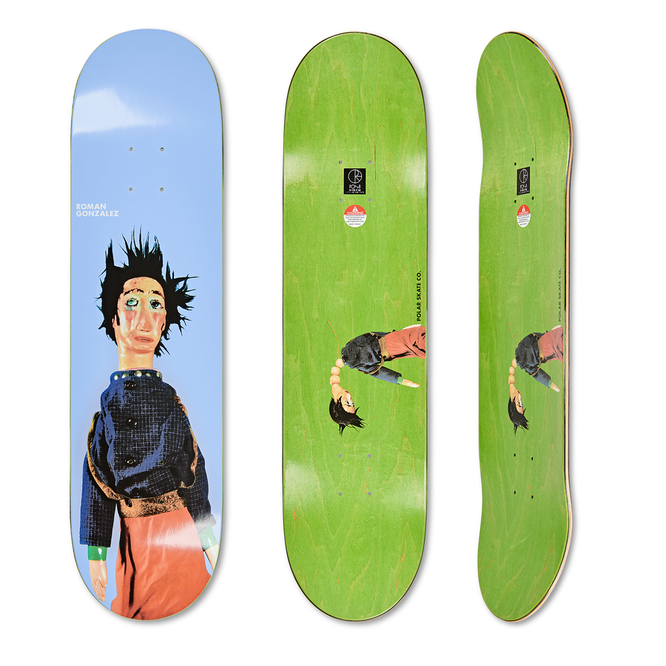 Deska Polar Skate Co. Roman Gonzalez Lorca (Light Blue) 8,5"