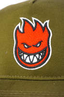Spitfire Bighead Fill Snapback (Brown / Red)