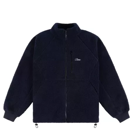 Dime Polar Fleece Sherpa Zip (Navy)