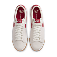 Nike SB Zoom Blazer Low GT (Sail / Cardinal Red / White / Gum Light Brown)