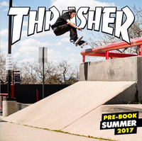 THRASHER LIBERTY GOAT PULLOVER HOOD (BLACK)