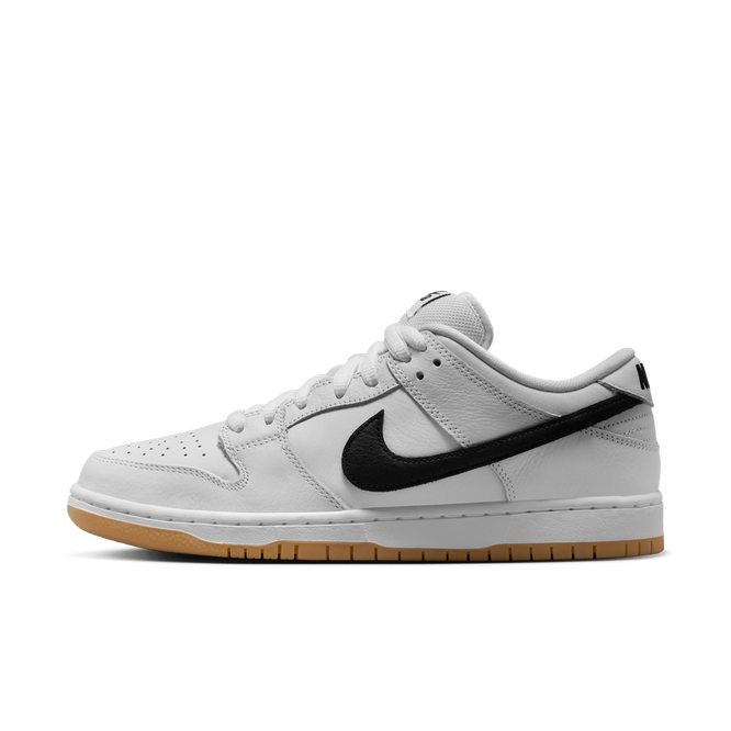 Nike SB Dunk Low Pro ISO (White / Black / Gum Light Brown)