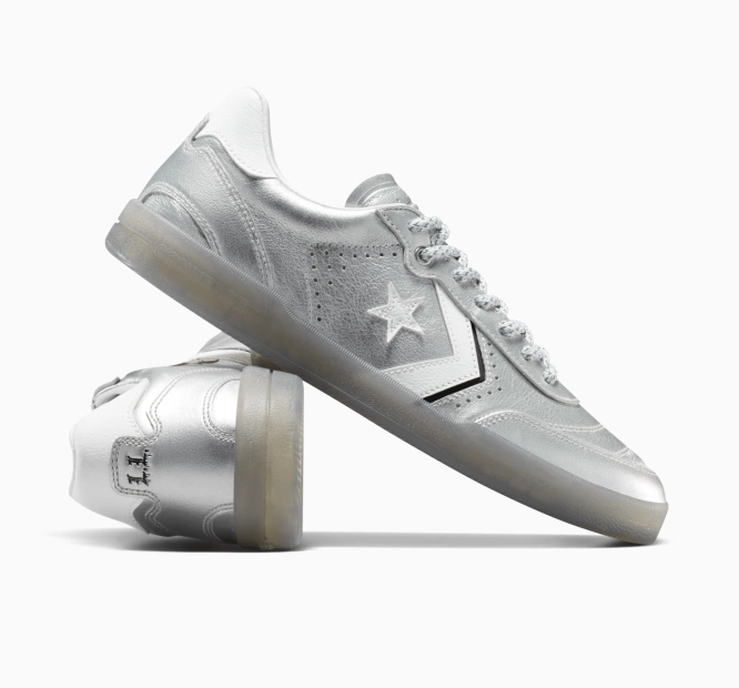  CONS Louie Lopez Pro 2 Leather (Silver / White / Black)