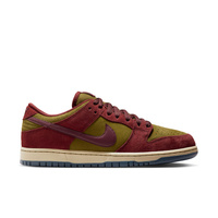Nike SB Dunk Low Pro (Dark Team Red / Burgundy Crush / Olive Flak)