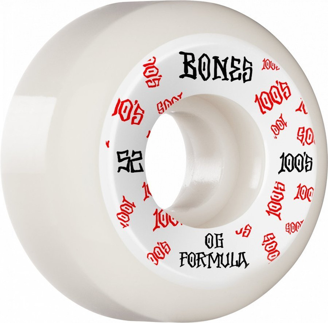 Koła Bones Wheels OG Formula 100's V5 Sidecut 52 mm