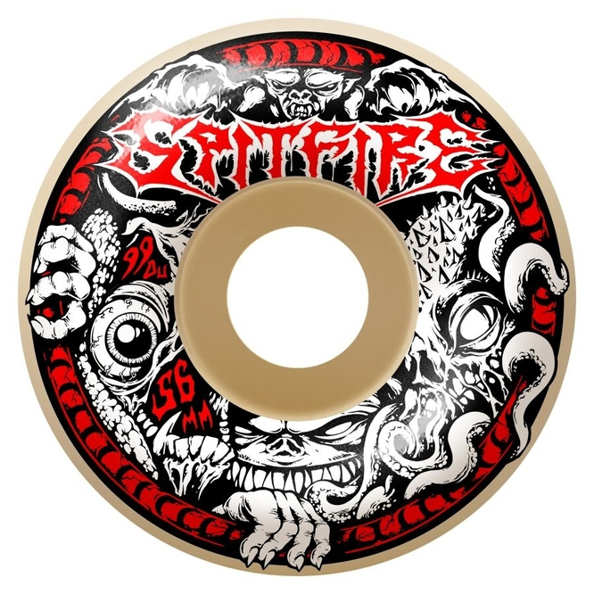 Spitfire Wheels Formula Four Demon Gate Radial Full 99DU 56 mm