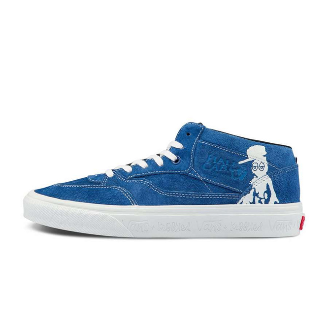Vans x Krooked by Natas for Ray Skate Half Cab '92 (Blue)