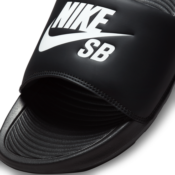 Nike SB Victori One Slide (Black / White)