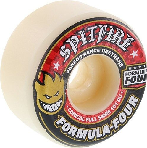 Spitfire Wheels Formula Four Conical Full 101DU 54 mm wheels