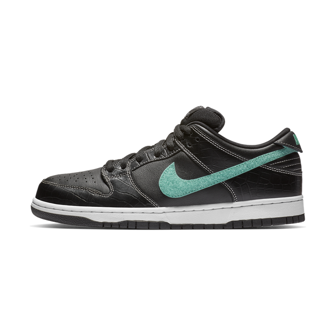 BUTY NIKE SB X DIAMOND ZOOM DUNK LOW PRO OG QS (Black / Chrome / Tropical)