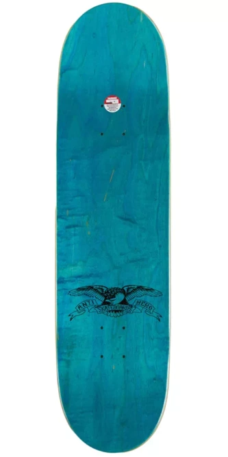 Antihero Skateboards Daan No Regrets board 8.5" x 32.18"