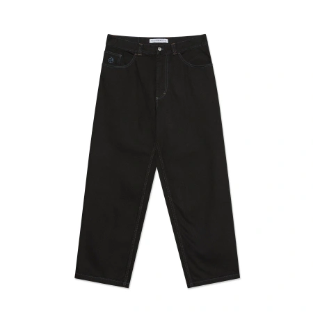 Polar Skate Co. Big Boy Pants (Black / Blue Stitching)