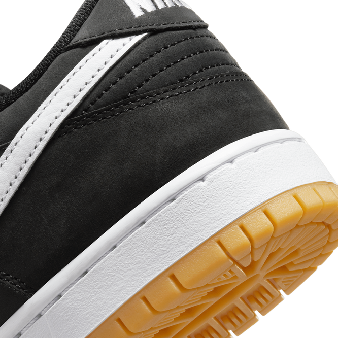 Nike SB Dunk Low Pro ISO (Black / White / Gum Light Brown)