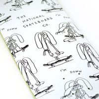 Deska The National Skateboard Co. I'm Down (White) (High Concave) 8,375"