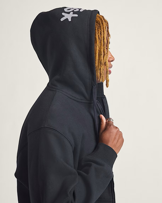 Vans Skate Zip Hoodie by Atiba Jefferson (Black)
