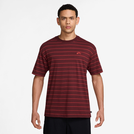 Nike SB Stripe Tee (Dark Team Red)