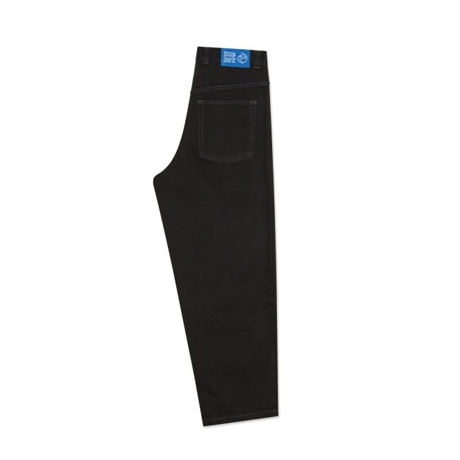 Polar Skate Co. Big Boy Pants (Black / Blue Stitching)
