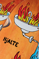 Deska Polar Skate Co. Hjalte Halberg Fire Ride (Wheel Wells) 8,5"