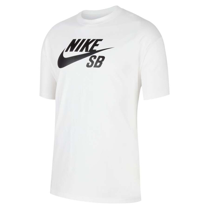 Nike SB Logo Skate Tee (White/Black)