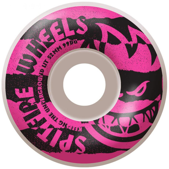 KOŁA SPITFIRE SHREDDED PINK 99DU 52 MM