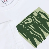 Polar Skate Co. Cut Outs Tee (White)
