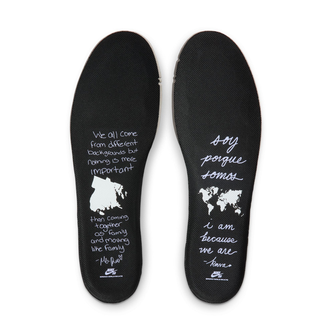 Nike SB x Bronx Girls Skate Dunk Low Pro (Black / White / Challenge Red / Total Orange)