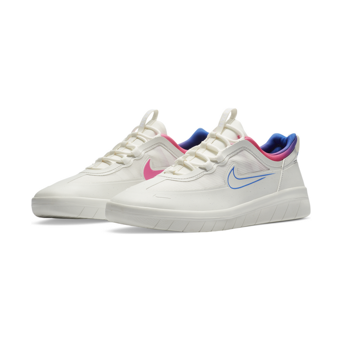 Nike SB Nyjah Free 2.0 T (Summit White / Racer Blue / Pink Blast)