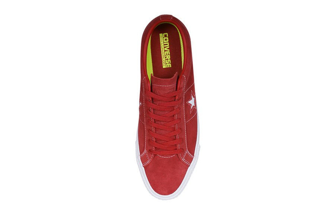 Buty CONVERSE CONS ONE STAR PRO SUEDE (RED/WHITE)