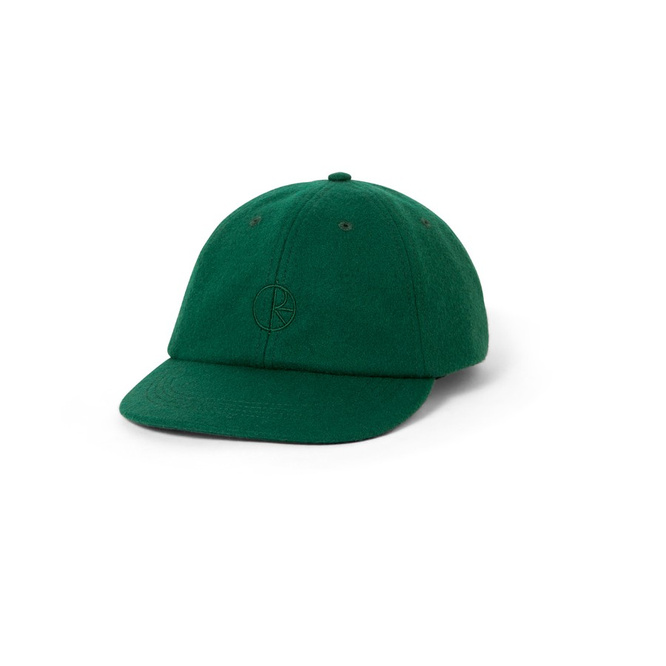 Polar Skate Co. Wool Tom Cap (Dark Green)
