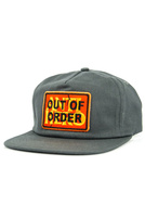 Czapka z daszkiem AntiHero Out Of Order (Charocal / Orange)