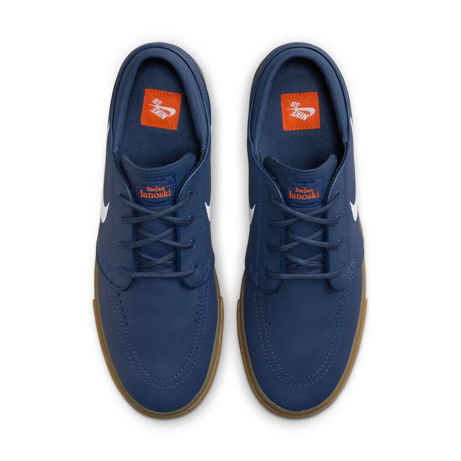 Nike SB Zoom Janoski OG+ ISO (Navy / White / Navy / Gum Light Brown)