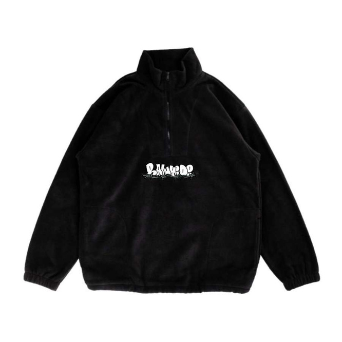 Raw Hide x Sprayvacation Barbwire Fleece (Black)
