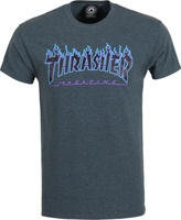 Koszulka Thrasher Flame Logo (Dark Heather)