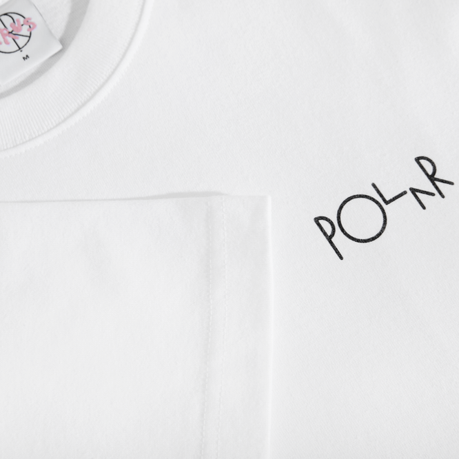 Polar Skate Co. Ourselves Collage Fill Logo Tee (White)