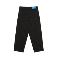 Polar Skate Co. Big Boy Pants (Black / Blue Stitching)