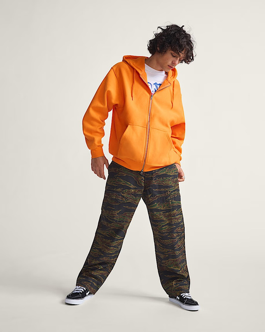 Vans Skate Zip Hoodie by Atiba Jefferson (Solar Orange)