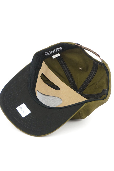 Spitfire Bighead Fill Snapback (Brown / Red)
